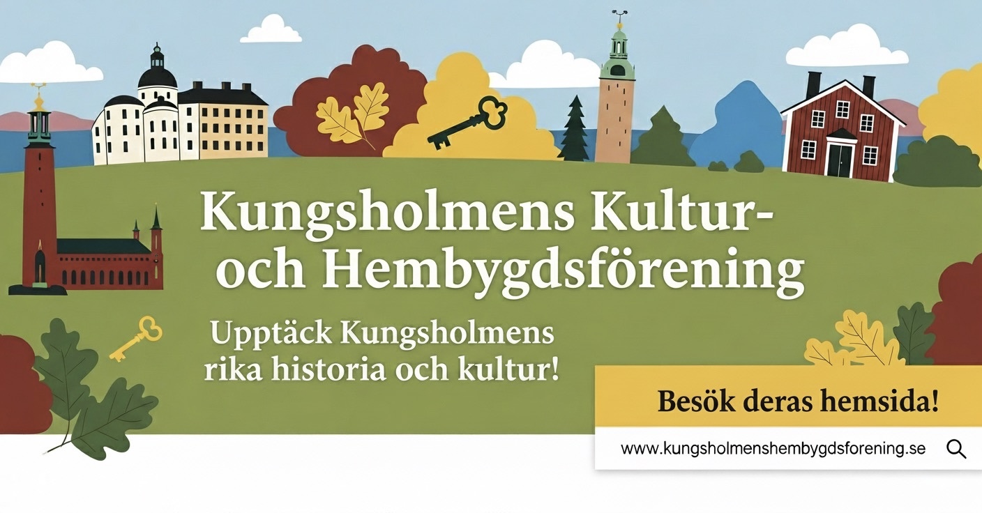 Vy över Kungsholmen med Stadshuset i bakgrunden.